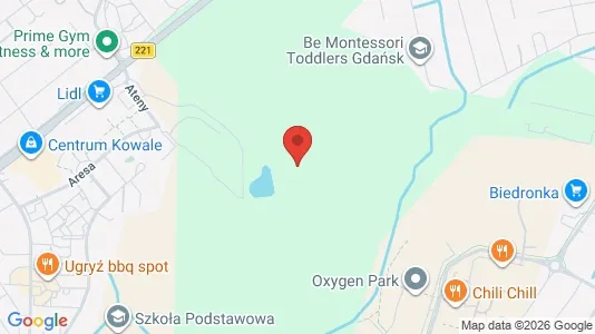 Commercial properties for rent i Gdańsk - kort over placeringen