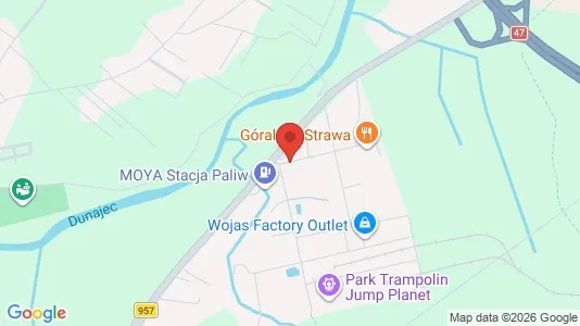 Commercial properties for rent i Nowotarski - kort over placeringen
