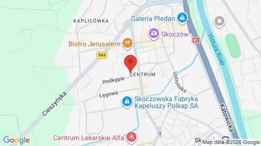 Lokaler til leje i Cieszyński - Foto fra Google Street View