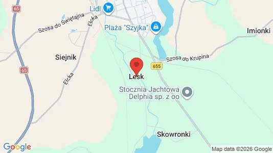 Lokaler til leje i Leski - Foto fra Google Street View