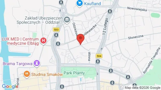 Liikekiinteistöt Vuokrattavana i Elbląg - Kuva Google Street Viewstä