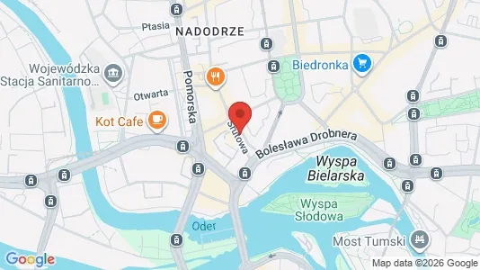 Nieruchomości komercyjne Do wynajęcia i Wrocław - kort over placeringen