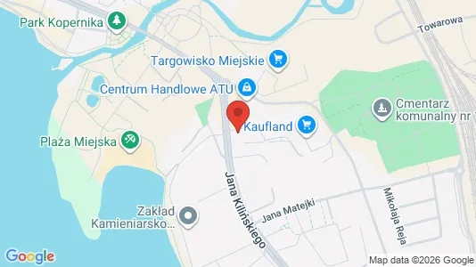 Liikekiinteistöt Vuokrattavana i Ełcki - Kuva Google Street Viewstä