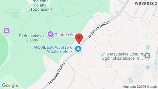 Lokaler til leie i Gdańsk - kort over placeringen