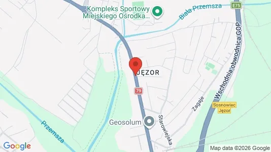 Nieruchomości komercyjne Do wynajęcia i Sosnowiec - kort over placeringen