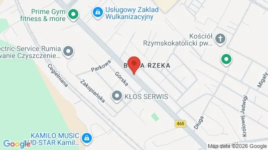 Gewerbeflächen zur Miete i Pucki – Foto von Google Street View