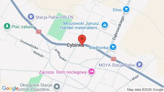 Lokaler til leie i Słubicki – Bilde fra Google Street View