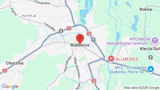 Gewerbeflächen zur Miete i Wadowicki – Foto von Google Street View