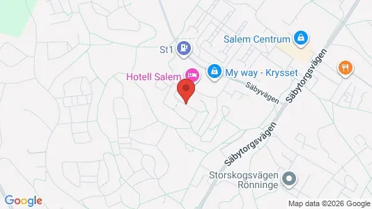 Gewerbeflächen zur Miete i Salem - kort over placeringen