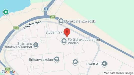 Liikekiinteistöt Vuokrattavana i Falun - kort over placeringen
