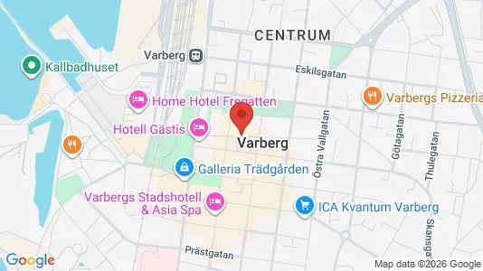 Lokaler til leje i Varberg - Foto fra Google Street View