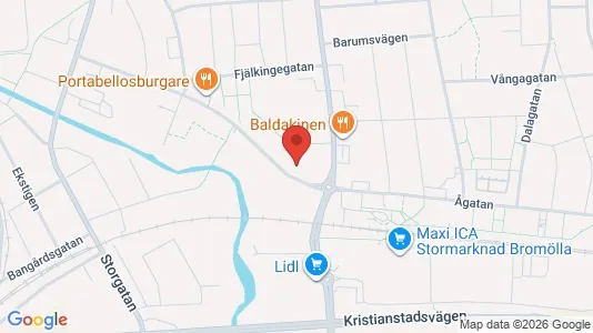 Lager zur Miete i Bromölla – Foto von Google Street View