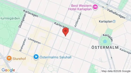 Kontorer til salgs i Östermalm – Bilde fra Google Street View