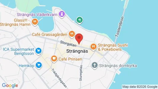 Varastot Vuokrattavana i Strängnäs - Kuva Google Street Viewstä