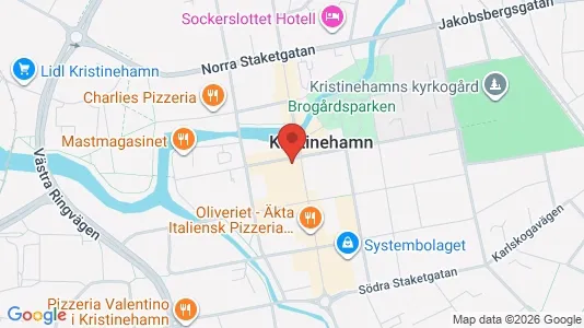 Toimistotilat Vuokrattavana i Kristinehamn - kort over placeringen