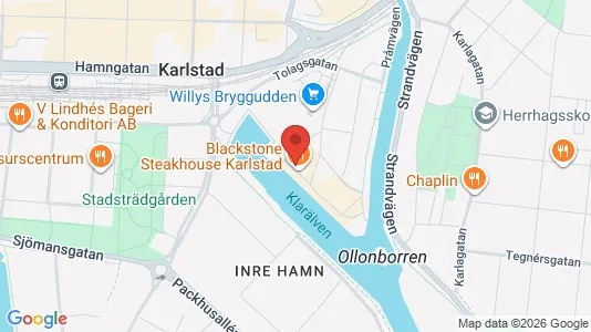 Lokale biurowe Do wynajęcia i Karlstad - kort over placeringen