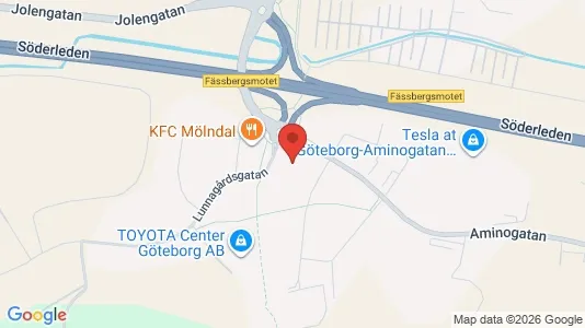 Büros zur Miete i Mölndal – Foto von Google Street View