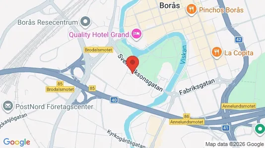 Kontorer til leie i Borås – Bilde fra Google Street View