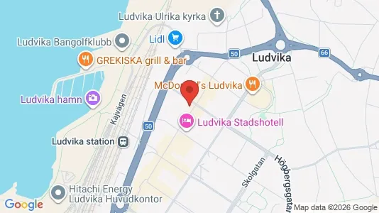 Toimistotilat Vuokrattavana i Ludvika - Kuva Google Street Viewstä