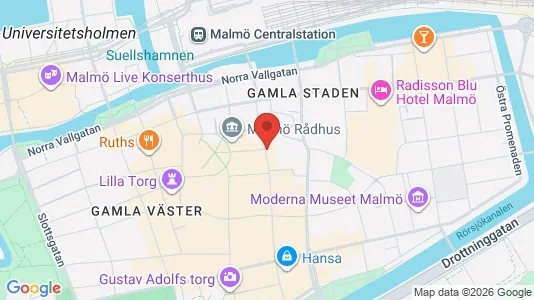 Kontorlokaler til leje i Malmø Centrum - Foto fra Google Street View