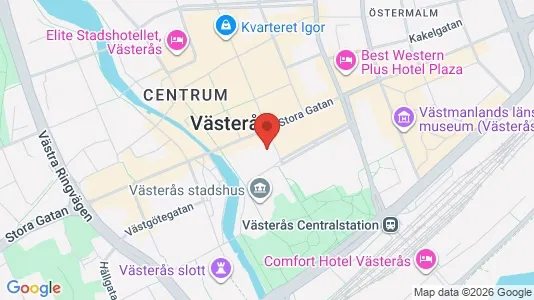 Kontorlokaler til leje i Västerås - Foto fra Google Street View