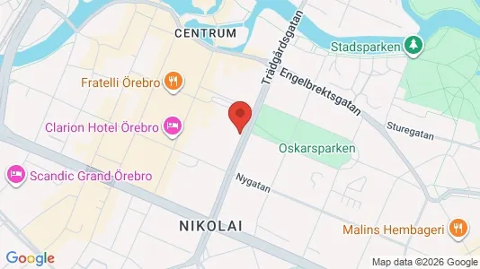 Büros zur Miete i Örebro – Foto von Google Street View