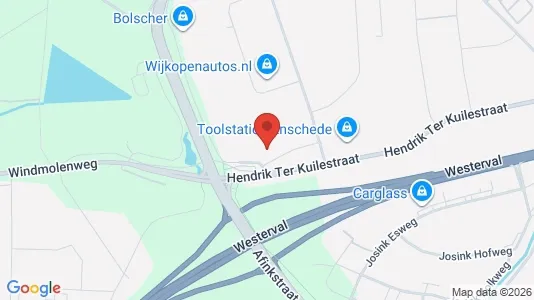 Liikekiinteistöt Vuokrattavana i Enschede - Kuva Google Street Viewstä