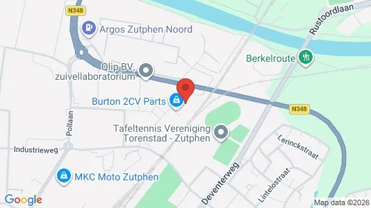 Lokaler til leje i Zutphen - Foto fra Google Street View