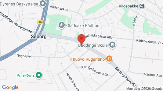 Kontorslokaler för uthyrning i Søborg – Foto från Google Street View
