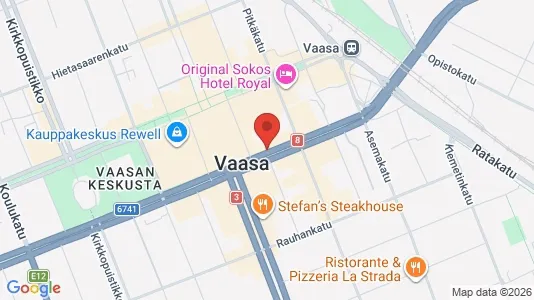 Kontorlokaler til leje i Vaasa - Foto fra Google Street View