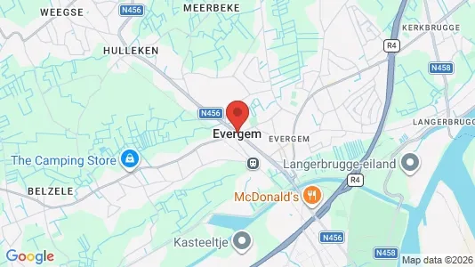 Propiedades comerciales En alquiler i Evergem - Foto de Google Street View