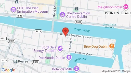 Lokale biurowe Do wynajęcia i Dublin 2 - kort over placeringen