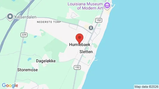 Espacios de oficina En alquiler i Humlebæk - Foto de Google Street View