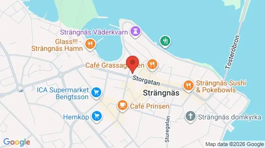 Gewerbeflächen zur Miete i Strängnäs – Foto von Google Street View
