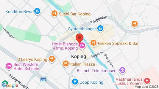 Företagslokaler för uthyrning i Köping – Foto från Google Street View
