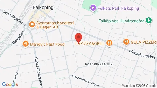 Bedrijfsruimtes te huur i Falköping - kort over placeringen