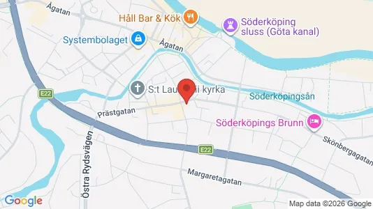 Lokaler til leje i Söderköping - Foto fra Google Street View