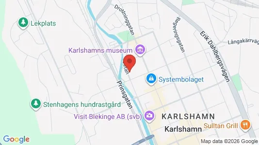Företagslokaler för uthyrning i Karlshamn – Foto från Google Street View