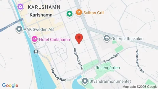Lokaler til leje i Karlshamn - Foto fra Google Street View