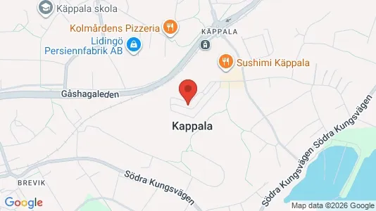 Liikekiinteistöt Vuokrattavana i Lidingö - Kuva Google Street Viewstä
