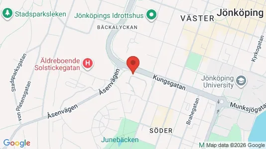 Warehouses for rent i Jönköping - kort over placeringen