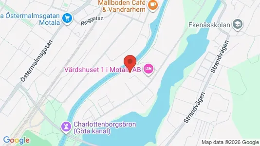 Büros zur Miete i Motala – Foto von Google Street View