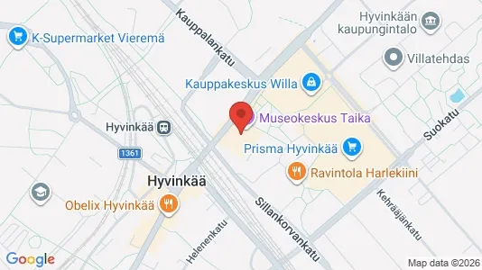 Kontorlokaler til leje i Hyvinkää - Foto fra Google Street View