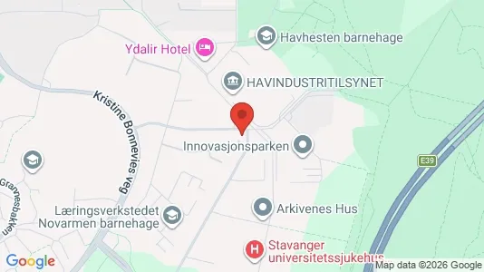 Espacios de oficina En alquiler i Stavanger - kort over placeringen