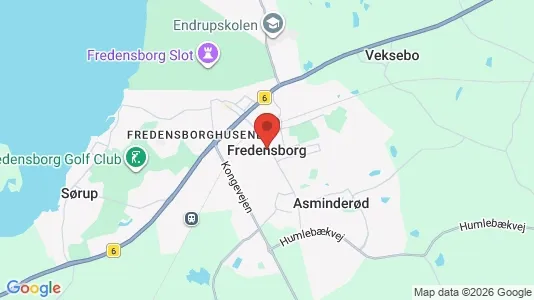 Butikslejemål til leje i Fredensborg - Foto fra Google Street View