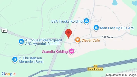 Kontorlokaler til leje i Kolding - Foto fra Google Street View