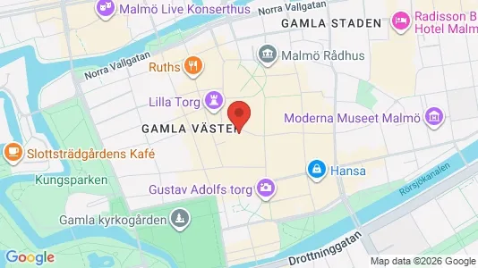 Kontorlokaler til leje i Malmø Centrum - Foto fra Google Street View