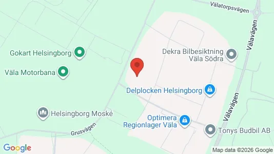 Kontorlokaler til leje i Helsingborg - Foto fra Google Street View