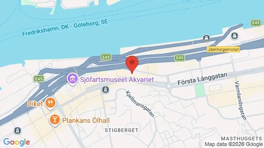 Büros zur Miete i Majorna-Linné – Foto von Google Street View