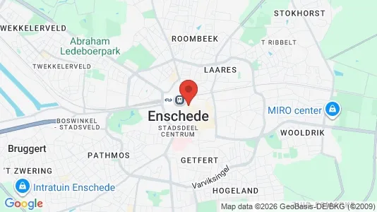 Butikklokaler til leie i Enschede – Bilde fra Google Street View